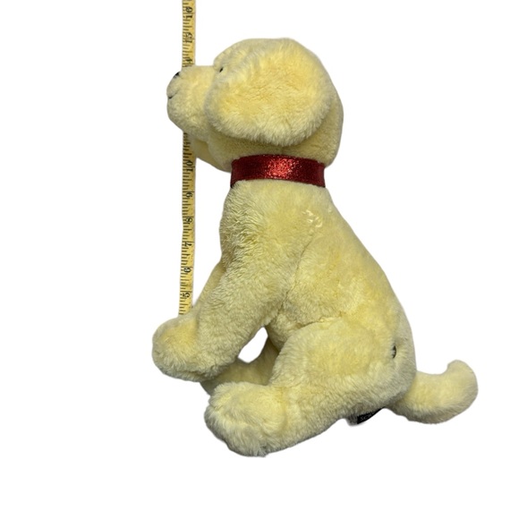 FAO SCHWARZ 14" Labrador Yellow Lab Golden Retriever Puppy Dog Plush Stuffed - Picture 8 of 8